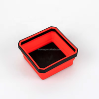 Plateau de pièces pliables en Silicone ensemble de bols magnétiques pliables pour petites pièces et outils