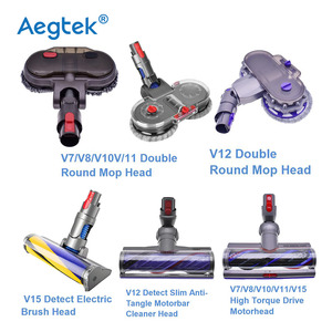 Tête de brosse électrique double ronde V7/V8/V10/<span class=keywords><strong>V11</strong></span>/V12/V15 pour aspirateur Dyson - Product Image 1