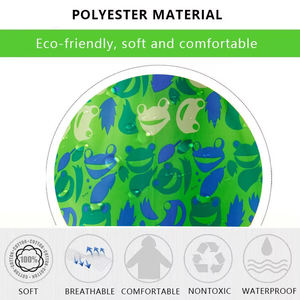 Impression personnalisée Imperméable pour tout-petits Combinaison imperméable légère d'extérieur pour enfants Vêtements une pièce pour bébé avec capuche - Product Image 5