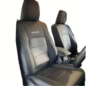 Housses de siège auto en cuir de luxe sur mesure pour Tacoma - Toutes saisons - Garantie 1 an - Compatible airbag - Product Image 1