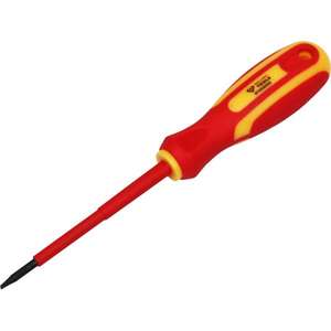 BRILLIANT TOOLS - BT068003 VDE <b>screwdriver</b> slot - EAN 4042146868980 1000V INSULATED <b>SCREWDRIVERS</b> INSULATED SLOTTED <b>SCREWDRIVERS</b> - Product Image 1