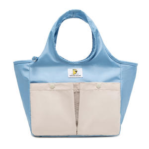 <span class=keywords><strong>Sac</strong></span> à déjeuner <span class=keywords><strong>isotherme</strong></span> multifonctionnel portable grande capacité en polyester avec fermeture éclair pour le transport de <span class=keywords><strong>repas</strong></span> mère-enfant - Product Image 5