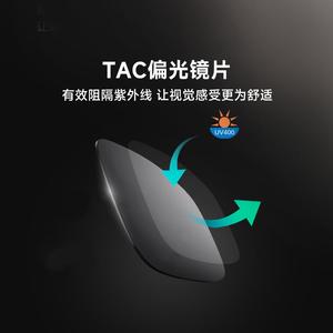 แว่นกันแดด TS Travel เลนส์โพลาไรซ์ TAC กรอบ TR90 สไตล์เรโทร เหมาะสำหรับขับรถ เดินทาง แว่นตาสำหรับผู้ชายและผู้หญิง - Product Image 3