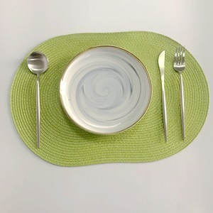 Beige Stoff Tischs ets Baumwolle Leinen mischung Wasch bare Bauernhaus Tischs ets für Esstisch Hochzeit Mittelstücke Tisch dekoration - Product Image 6