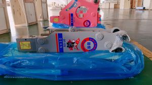 Martello Demolitore Idraulico Furukawa per Escavatore, Tipo FX15 con Scatola Laterale, 0.8-1.5 Tonnellate, Prezzo Competitivo, Produttore di Yantai - Product Image 5