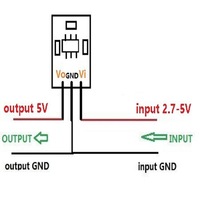 Convertisseur DC/DC à pompe de charge 3.3V 3.7V 4.2V 5V, module d'alimentation élévateur, pilote LED basse consommation, batterie externe 18650, DS18B20, écran LCD DD0505MD