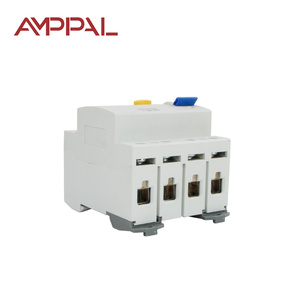 Disjoncteur miniature AMPPAL F360, courant résiduel, fuite à la terre, RCBO, 16A-50A, 2P, 4P, AC 400/415V, 50/60Hz, 3Ka, rupture, IP20 - Product Image 5