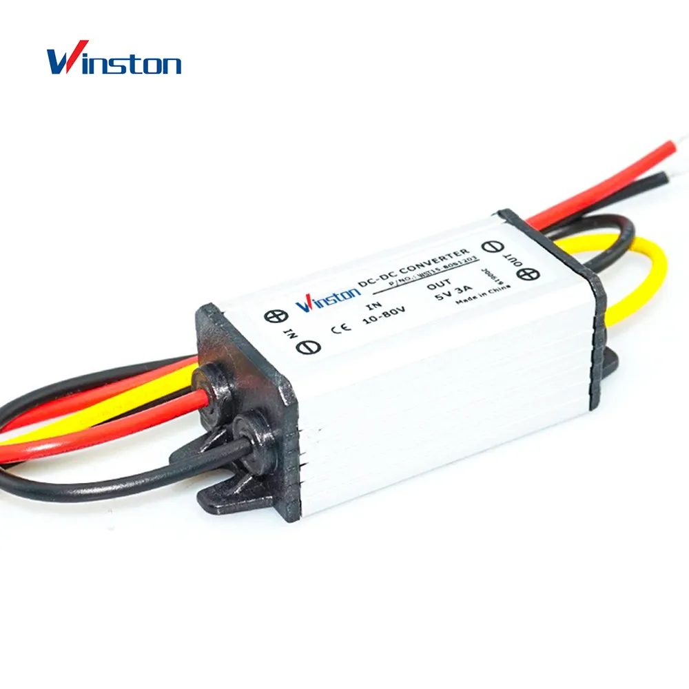 Chất lượng cao 8-50V/10-80V đến 5V 3A LED Buck điều chỉnh điện áp DC-DC Buck chuyển đổi cho xe ô tô