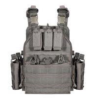 Gilet tactique de style mode pour l'extérieur, respirant, camouflage, système MOLLE, libération rapide, imperméable, sac de gilet tactique