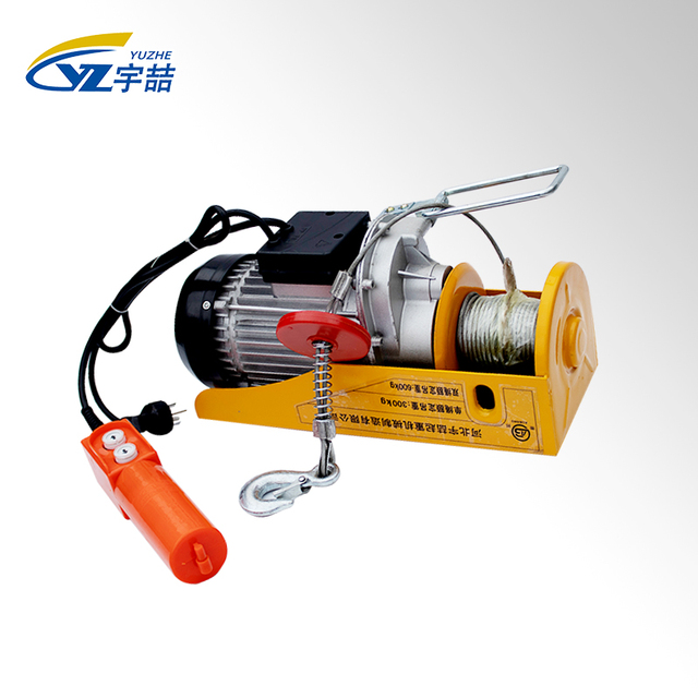 Mini Custom Logo Lifting Micro Construction Small Size Portable Mini Electric Hoist 500Kg Cheap