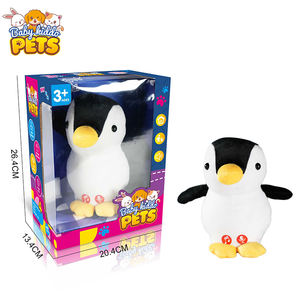 Lindo conejo Bailarín/dinosaurio/pato/pingüino juguete aprender a hablar grabación mascota bebé electrónico Musical peluche animales de peluche - Product Image 4