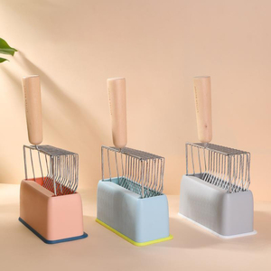 Baming kim loại Mèo xả rác scooper với chủ không dính pooper Scoop xẻng Kitty xả rác xẻng poop scooper - Product Image 4