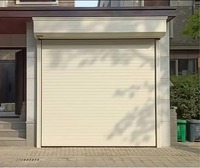 Porte à enroulement antivol moderne en alliage d'aluminium pour garage et entrepôt