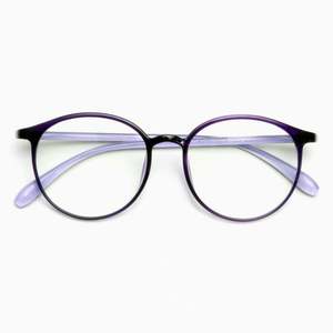 Monturas de Gafas Redondas Retro TR90 de Moda al por Mayor con Logotipo Personalizado para Mujer, Gafas de Computadora con Bloqueo de Luz Azul para Mujer - Product Image 2