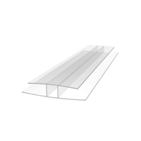 Accessoires en Polycarbonate 3d discret en H, 8mm d'épaisseur, prix d'usine