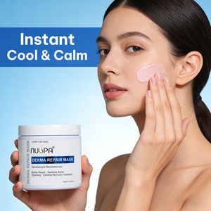 Masque facial réparateur pour la peau, à l'essence botanique de haute qualité, apaisant, nourrissant, pour peaux rugueuses, hydratant, de la marque Bingo Skin Care Factory - Product Image 1