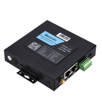 Enrutador de hardware de red Bivocom M2M con puerto de conector Openwrt RS232 y RS485 Ranura para tarjeta Sim y Protocolo MQTT