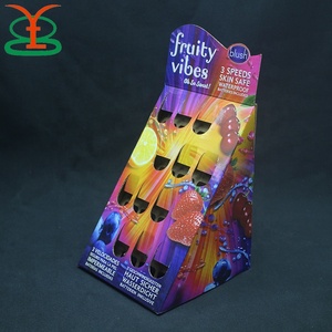 다채로운 삼각형 크래프트 종이 골판지 디스플레이 박스 광택 라미네이션 향수 친환경 포장 - Product Image 2