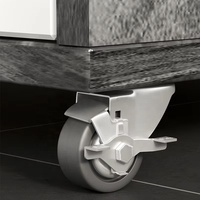 Villa pour chat en bois personnalisable de luxe moderne avec éclairage LED, grande cage intérieure pour animaux de compagnie, maison pour chat chaude et luxueuse, mobilier haut de gamme