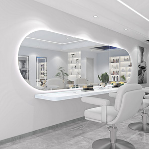 Luxury Full-Length Smart Hanging Wall <b>LED</b> <b>Mirror</b> for Barber Shop & Salon Custom Color Big Size Modern Design Factory Price Sale - Product Image 6