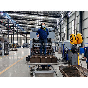 Máquina para fabricar bloques de bordillos de hormigón prefabricado, senderos automáticos para carreteras, alto beneficio, de 2/2" - Product Image 2