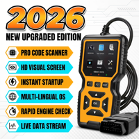 Nuevo Lector de Códigos OBD2 V519 2026, Escáner de Diagnóstico Completo para Automóviles, Herramienta de Escaneo Universal, Diagnóstico Completo de Motor y ABS