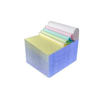 High Quality Carbonless NCR Paper White Pink Yellow Blue Green for Dot Matrix