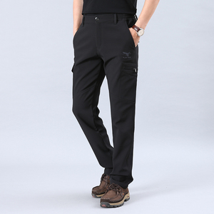 <strong>Mens</strong> Cargo Pants Waterproof 3 Layer <strong>Trousers</strong> Winter Softshell <strong>Fleece</strong> <strong>Lined</strong> Pants - Product Image 6