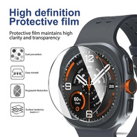 Protection d'écran en verre trempé pour Samsung Galaxy Watch 9 Ultra, protecteur d'écran, dureté HD, outil d'alignement automatique