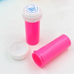 8dr 13dr 16dr 20dr 30dr 40dr 60dr Child Resistant Medicine Plastic Vials with Reversible Cap