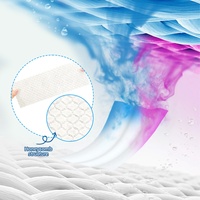 Feuilles de lessive jetables écologiques TRIPRO LC230 : Empêchent le transfert de couleur et la fixation des teintures pour le lavage en machine