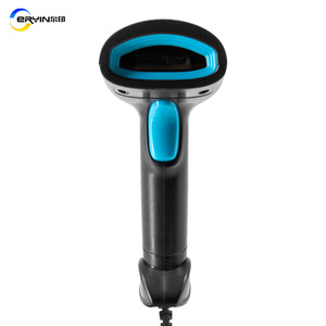 Kabel gebundener Barcode-Scanner Handheld-USB-Barcode-Leser mit Stand-1D-Laser-Barcode-Scanner für das Scannen im Supermarkt - Product Image 4