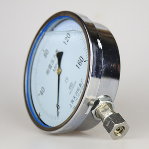 เกจวัดแรงดันทนแรงกระแทก YN-150 ขนาด 150 มม. 0-250MPa การเชื่อมต่อแบบเกลียว ความแม่นยำ 1.6 สำหรับใช้งานในอุตสาหกรรม - Product Image 2
