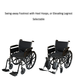 <span class=keywords><strong>K3</strong></span> כיסא ידני עם עומק מושב לבחירה להתאמה אישית - Product Image 4