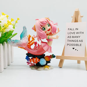 Figura de Sirena Ania, Modelo de Casa Espía, Regalo, Modelo de Chica <span class=keywords><strong>Anime</strong></span>, Linda Decoración de Escritorio, Dibujo Personalizado - Product Image 2