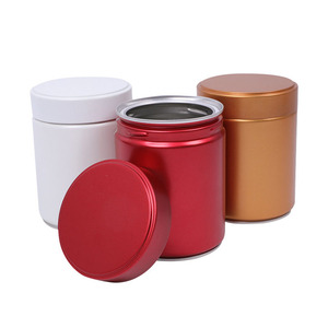 Boîtes à thé en fer blanc 73 mm de qualité alimentaire avec couvercle à vis et surface brillante pour bonbons, grains de café, poudre de matcha - Product Image 5