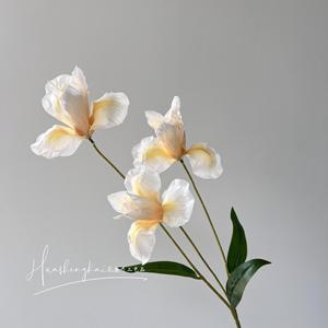 Ramo de Flores de Iris Artificiales de Seda, Alta Simulación, Decoraciones para Bodas, Reutilizables, Decoración para el Hogar - Product Image 4