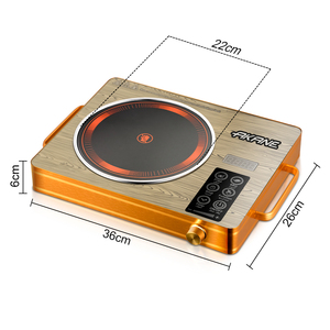 Cocina Eléctrica Infrarroja AKANE <span class=keywords><strong>de</strong></span> 3500W, <span class=keywords><strong>Placa</strong></span> <span class=keywords><strong>de</strong></span> Microcristal <span class=keywords><strong>de</strong></span> un Solo Quemador, Calentamiento Rápido y Rendimiento Estable para Uso en la Cocina - Product Image 5