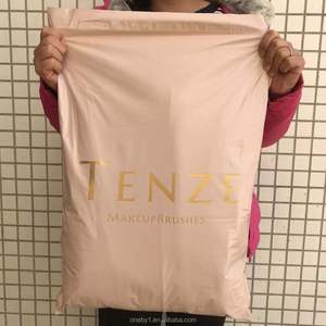 Sac d'expédition personnalisé pour vêtements, sac d'expédition écologique biodégradable, sac de courrier poly, sac d'emballage avec logo imprimé - Product Image 4