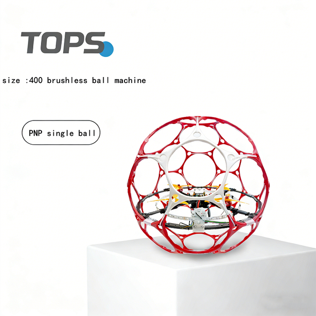 Feidun 400 Brushless Football Drone Flyball Toys for International Competition & Racing Events 8-Minute Flight Time LED Lights