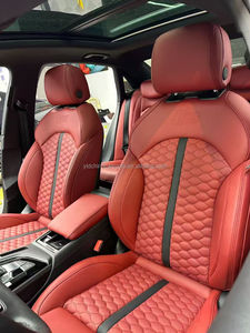 YLC Set Completo di Coprisedili per Auto in Pelle, Impermeabili, Antiscivolo, Durevoli e di Lusso, Personalizzabili - Product Image 5