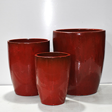 Pot de fleurs en céramique Grand pot de jardin d'intérieur en argile <span class=keywords><strong>Terre</strong></span> <span class=keywords><strong>cuite</strong></span> émaillée pour plantes pour utilisation en pépinière Disponible en petite <span class=keywords><strong>taille</strong></span> - Product Image 6