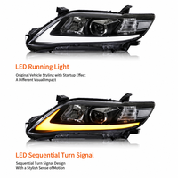 Feux de voiture LED 12V modifiés pour 2009-2011 pour clignotants et blocs optiques 35W 5500 Lumens