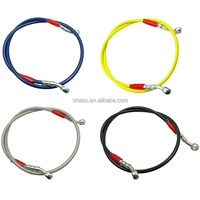 Manguera de Freno Trenzada Universal de Acero Inoxidable, Línea de Freno Hidráulica, Tubería de Aceite para Motocicleta, ATV, Motocross