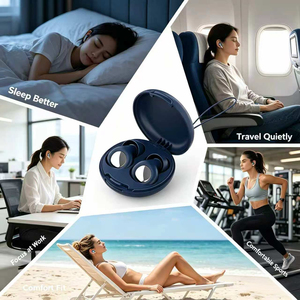 Bouchons <span class=keywords><strong>d</strong></span>'oreilles en silicone souple personnalisés pour dormir, bouchons <span class=keywords><strong>d</strong></span>'oreilles en silicone de haute qualité confortables pour la réduction du bruit, bouchons <span class=keywords><strong>d</strong></span>'oreilles portables pour dormir - Product Image 6