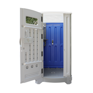 غرفة استحمام بلاستيكية متينة ومحمولة للاستخدام الخارجي في مواقع البناء مع تصميم سريع التركيب - Product Image 2