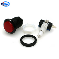 Bouton poussoir en plastique lumineux LED XINWA Modèle 275 5V 12V 32mm pour machines d'arcade et d'amusement (accessoires de sélection de pièces)