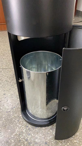 Hộp Đựng Khăn Lau Tập Gym Màu Đen 201 Bằng Thép Không Gỉ Hộp Đựng Khăn Lau Phòng Tập Thể Dục Gắn Tường Đứng Đặt Sàn - Product Image 3