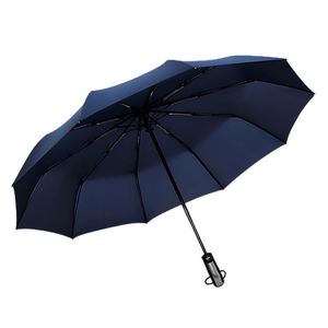 High Grade <b>Automatic</b> <b>Umbrella</b> Three Folding <b>Umbrella</b> Business Sunny and Rainy <b>Umbrella</b> - Product Image 2
