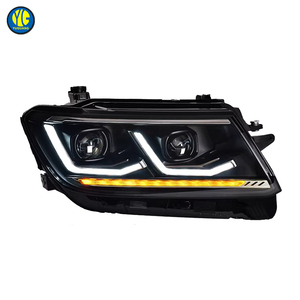 YU GUANG per Volkswagen <span class=keywords><strong>Tiguan</strong></span> L 2017 2018 2019 <span class=keywords><strong>2020</strong></span> 2021 faro anteriore aggiornamento luce anteriore faro DRL assemblaggio - Product Image 2